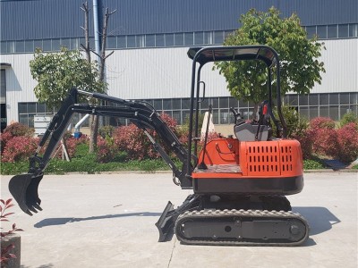 小型履带建筑工地挖掘机果园种植用大棚挖坑小勾机 液压挖掘机图5