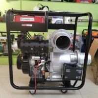 四冲程柴油4英寸抽水泵 农业灌溉高压自吸泵 100mm口径汽油清水泵