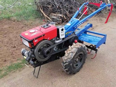 大棚果园手扶拖拉机 开沟起垄培土机 小型灵活菜地茶园耕作设备图3