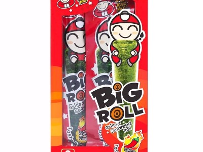 泰国进口小零食老板仔海苔卷批发网红经典即食烤海苔紫菜休闲零食图4