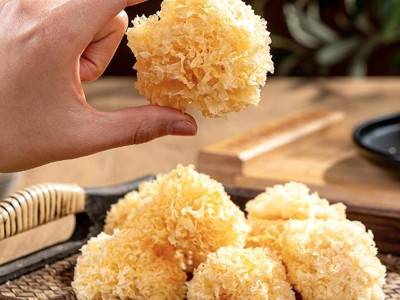 椴木银耳 天然椴木培育无硫熏易出胶 软糯多胶 农家干货 厂家直批图3