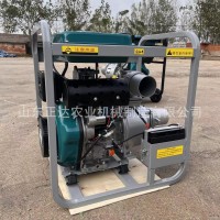 风冷机组 多种规格抽水泵 农用浇灌使用 下水道清淤抽污泵
