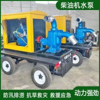 应急抢险排水排涝移动泵站大型外用设备抽水机防汛抗旱用泵车