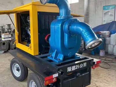 应急抢险排水排涝移动泵站大型外用设备抽水机防汛抗旱用泵车图3