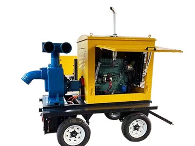 应急抢险排水排涝移动泵站大型外用设备抽水机防汛抗旱用泵车图5