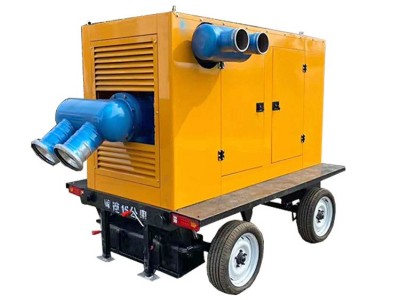 厂家可定做防汛排污移动泵车 河流湖泊防汛抽水泵 多功能柴油泵车图5