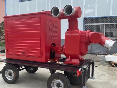 厂家可定做防汛排污移动泵车 河流湖泊防汛抽水泵 多功能柴油泵车图3