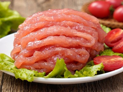 工厂直供猪肉丝冷冻新鲜猪肉半成品饭店配菜小炒瘦肉同款商用鲜嫩图2
