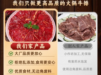 火锅牛排牛肉片麻辣半成品商用火锅串串烧烤店牛腱肉批发冒菜麻辣图4