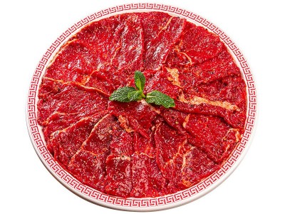 火锅牛排牛肉片麻辣半成品商用火锅串串烧烤店牛腱肉批发冒菜麻辣图5