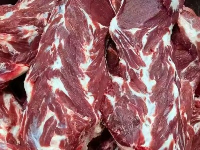 牛脖骨满肉牛蝎子新鲜原切正宗散养黄牛蝎子多肉牛脖骨清真包邮图2