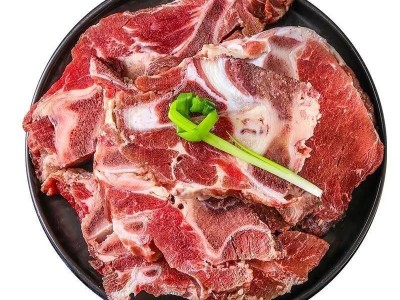 牛脖骨满肉牛蝎子新鲜原切正宗散养黄牛蝎子多肉牛脖骨清真包邮图5