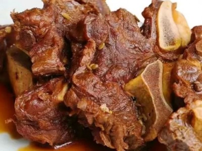 牛脖骨满肉牛蝎子新鲜原切正宗散养黄牛蝎子多肉牛脖骨清真包邮图3