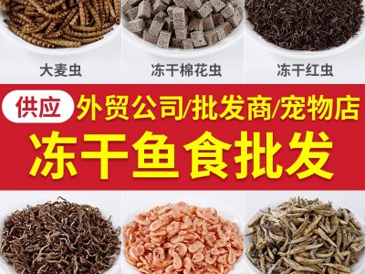 吉泰亿鑫 水蚯蚓龟粮 观赏鱼饲料冻干棉花虫 红丝虫小仓鼠粮零食图2