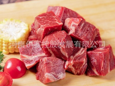 伊赛工厂牛肉批发国产原切牛腩块1kg牛肉粒炖煮食材冷冻黄牛肉图4