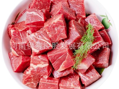 伊赛工厂牛肉批发国产原切牛腩块1kg牛肉粒炖煮食材冷冻黄牛肉图5