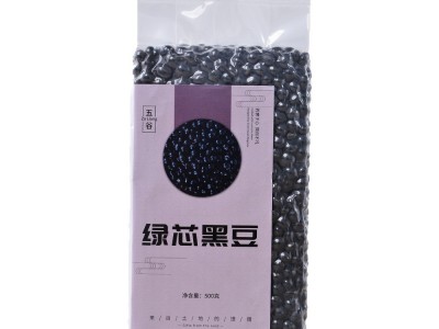 当季新货东北黑豆绿芯生黑豆子绿心黑小豆五谷杂粮豆浆粗粮黑豆图4