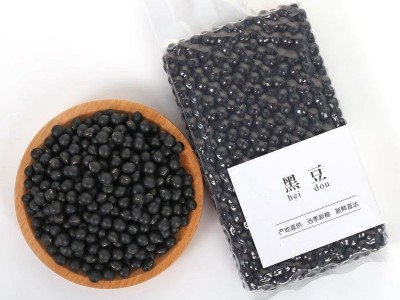 东北绿心芯黑豆新货非转基因打豆浆专用农家自产五谷杂粮真空包装图3