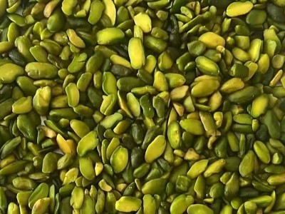 伊朗开心果仁碧绿去壳原味生果烘焙原料糕点无壳半片整粒整箱批发图2