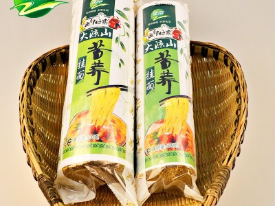 正中苦荞挂面500g袋装批发四川大凉山荞麦面粗粮杂粮挂面待煮面条图3