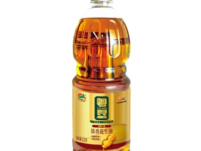 广垦2.5L粤垦压榨一级浓香花生油2.5升广东农垦图3