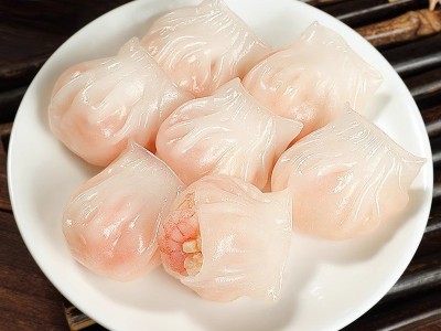 焙乖乖水晶饺子皮专用粉澄面透明饺子粉澄粉蒸饺家用预拌虾饺面粉 1份图3