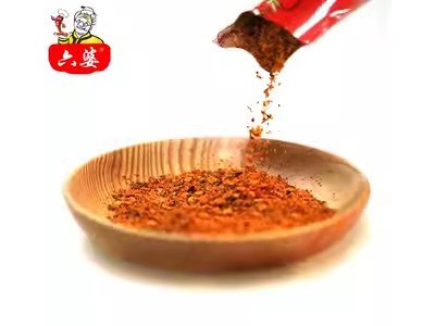 六婆辣椒面香辣蘸料2g小包装干碟烧烤火锅串串轻食伴侣干辣椒调料图3