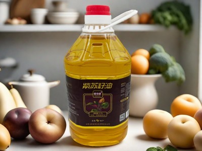 工厂直达冷榨一级紫苏籽油苏子油荏油2.5L 批发健康美味佳肴现榨图3