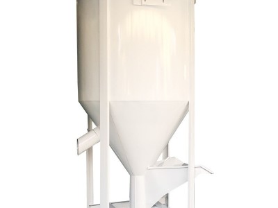 拌料机饲料养殖场玉米粒加热烘干机大型立式不锈钢塑料颗粒搅拌机图3