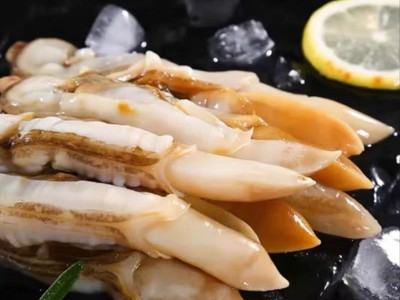 蛏子 贝类去壳海捕新鲜蛏王肉冷冻竹节蛏子海鲜批发200g顺丰包邮图2