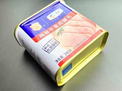 正宗中粮梅林午餐肉罐头方便速食螺蛳粉泡面早餐火锅配菜批发图3