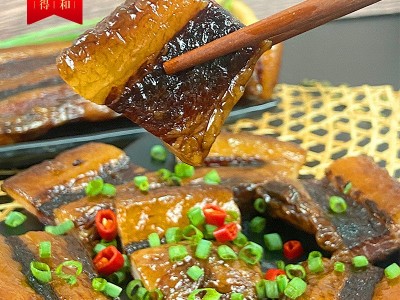 广式腊肉腊味广式糖酒风味猪肉间花爽口腊肉厂家中山黄圃商用图2