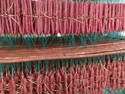 东莞粒肠短肠腊肠广式腊肉肥瘦适中肉香咸甜广东腊肠广味餐肠批发图4