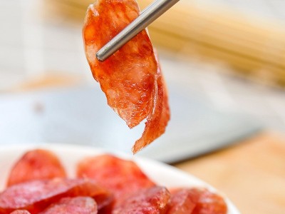 腊梅香肠苏式甜肠咸香腊肠风干肠广式腊肠厂家批发一件代发图2