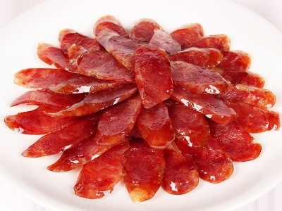 腊梅香肠苏式甜肠咸香腊肠风干肠广式腊肠厂家批发一件代发图4