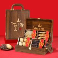 福利爆款四拼厂家批发礼盒高端海参鲍鱼鱼胶人参年货长辈中秋春节