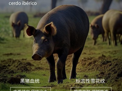 西班牙火腿片礼盒装伊比利亚黑猪后腿切片白标绿标红标金标黑标图2