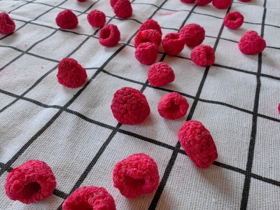 冻干树莓整粒冻干水果覆盆子即食树莓粉蛋糕装饰烘培原料冻干树莓图5