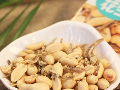 惠沃小鱼仔花生批发零食办公室休闲零食70g/袋图2