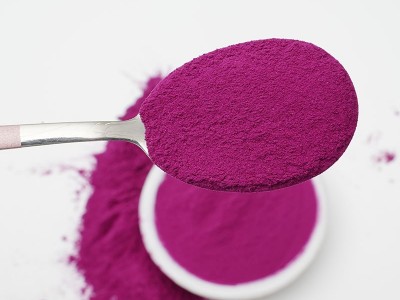 供应脱水熟紫薯粉烘焙原料纯紫薯粉糕点调色专用 500g/袋 25kg/箱图2