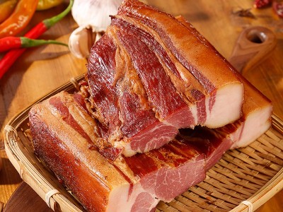 湖南腊肉特产批发农家自制烟熏咸肉五花肉非四川贵州礼盒装腊肉肠图4