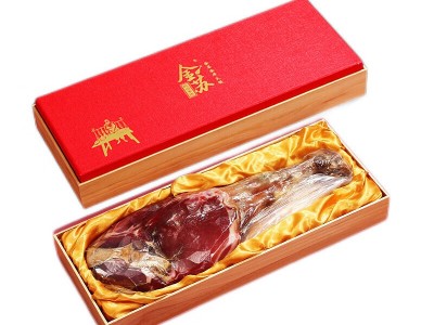 金华火腿礼盒厂家供应火腿整腿5斤6斤年货礼盒春节送礼图5