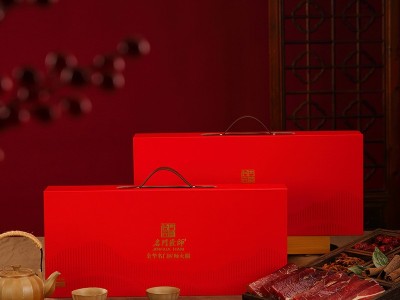 名门匠师金华火腿正宗火腿肉切片2.1斤春节礼品特产年货礼盒图2