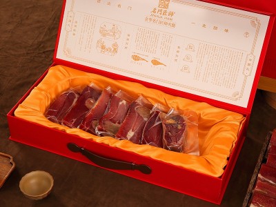 名门匠师金华火腿正宗火腿肉切片2.1斤春节礼品特产年货礼盒图3