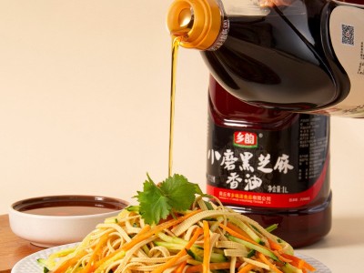 古法小磨芝麻香油传正宗石磨水代法一件代发白芝麻油纯正黑芝麻图2