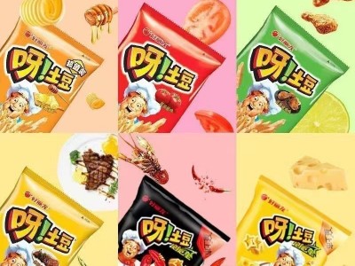 好丽友呀土豆40g蜂蜜番茄味薯条膨化薯片休闲零食小吃食品批发图3