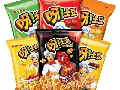 好丽友呀土豆40g蜂蜜番茄味薯条膨化薯片休闲零食小吃食品批发图4