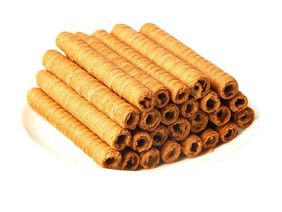 旺旺黑白配16g袋装夹心饼干网红休闲零食小吃香橙香草味整箱批发图4