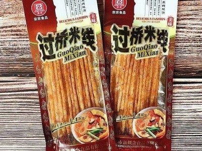 宗宗食品过桥米线辣条8090后儿时怀旧面筋香长辣片丝零食小吃素食图2