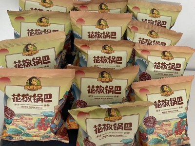 刺猬阿甘花椒锅巴15gx60袋网红办公室袋装小零食解馋小吃麻辣食品图2